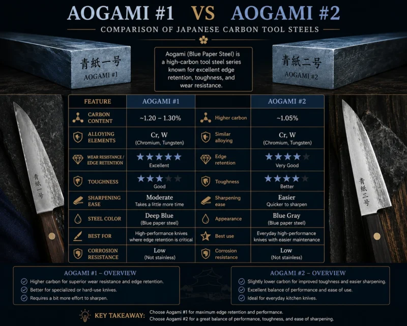 Aogami #1 vs Aogami #2