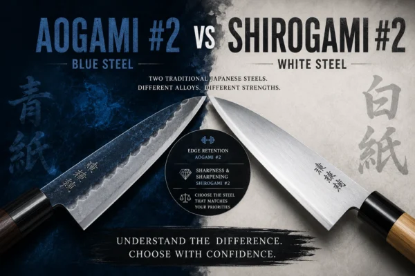Aogami #2 vs Shirogami #2