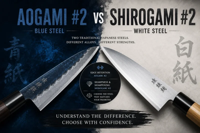 Aogami #2 vs Shirogami #2