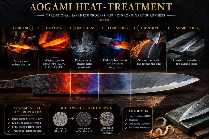 Aogami Heat-treatment