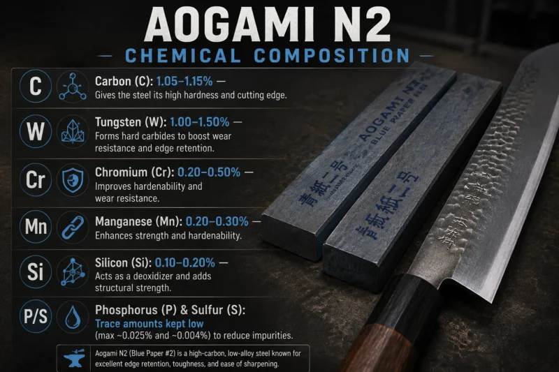 aogami n2 chemical composition