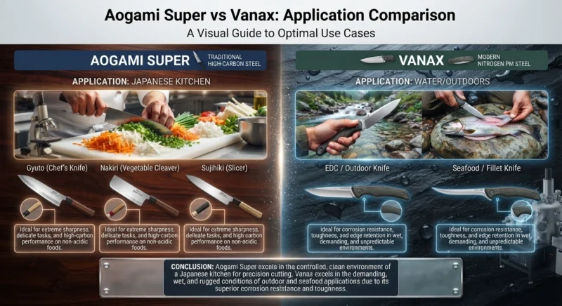Aogami Super vs Vanax Application comparison