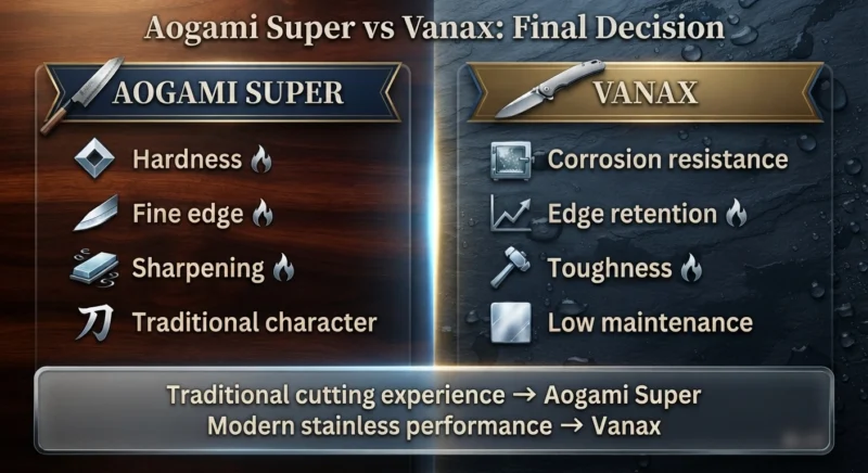 Aogami Super vs Vanax Final decision