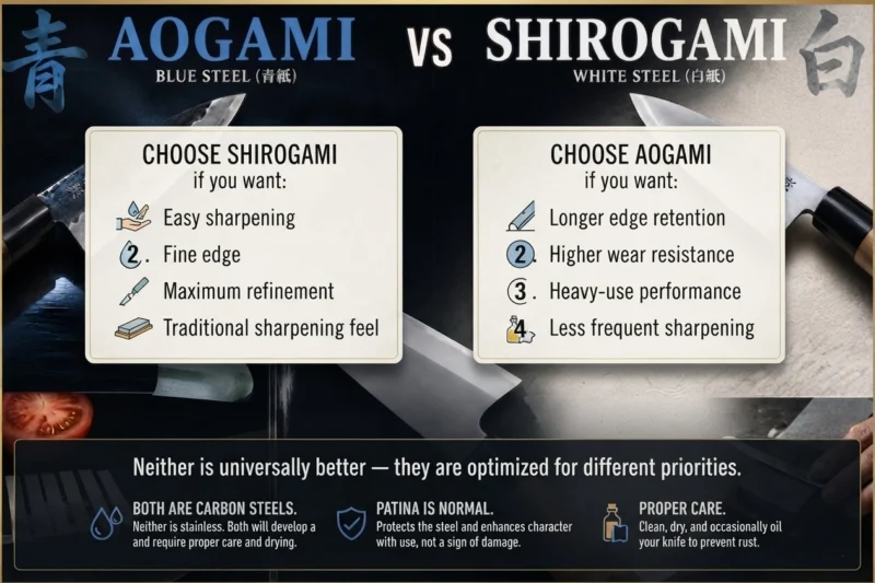 AOGAMI vs SHIROGAMI what to choose
