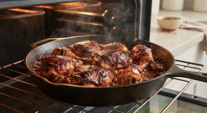BBQ Chicken in the Oven