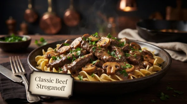 Beef Stroganoff Recipe