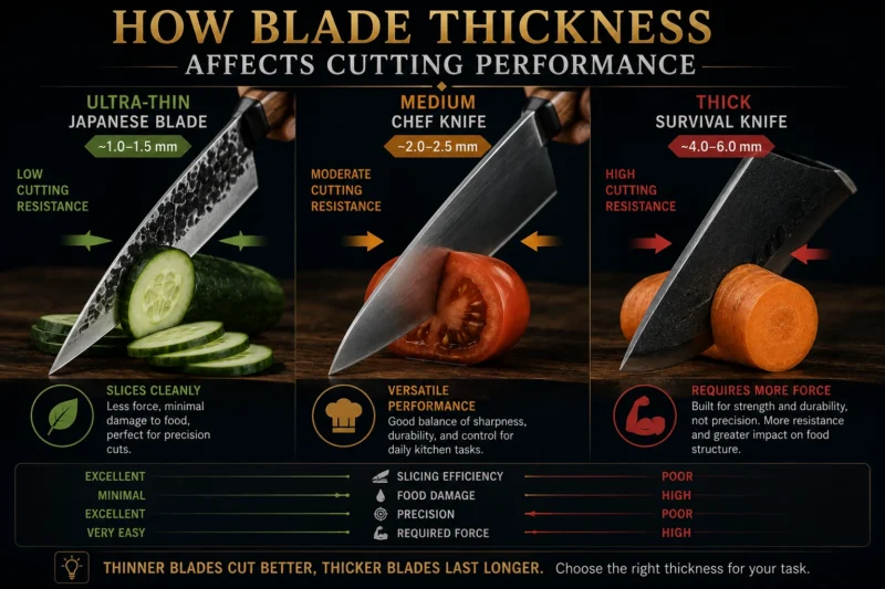 Blade Thickness Comparison