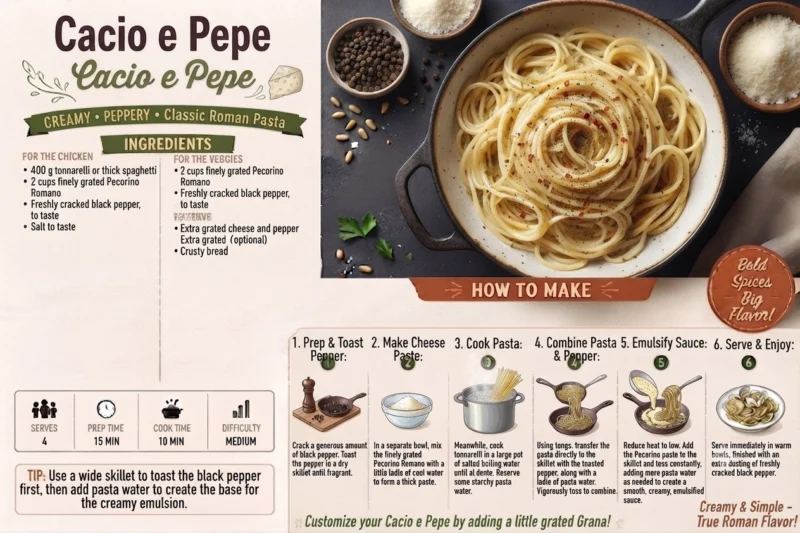 Cacio e Pepe recipe
