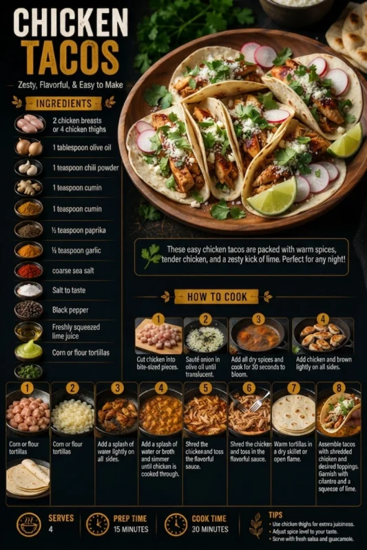 Chicken Tacos recipe