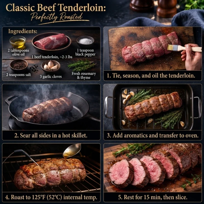 Classic Beef Tenderloin recipe