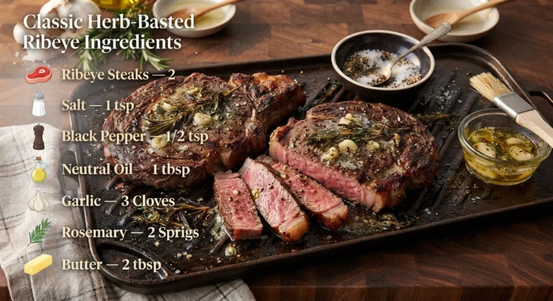 Classic Grilled Ribeye
