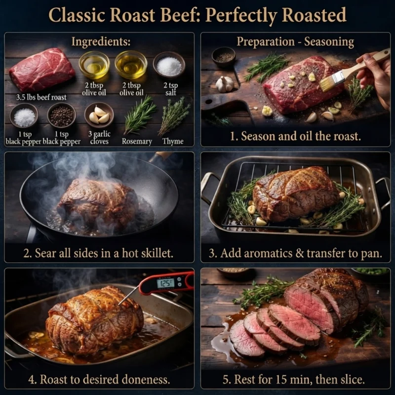 Classic Roast Beef recipe