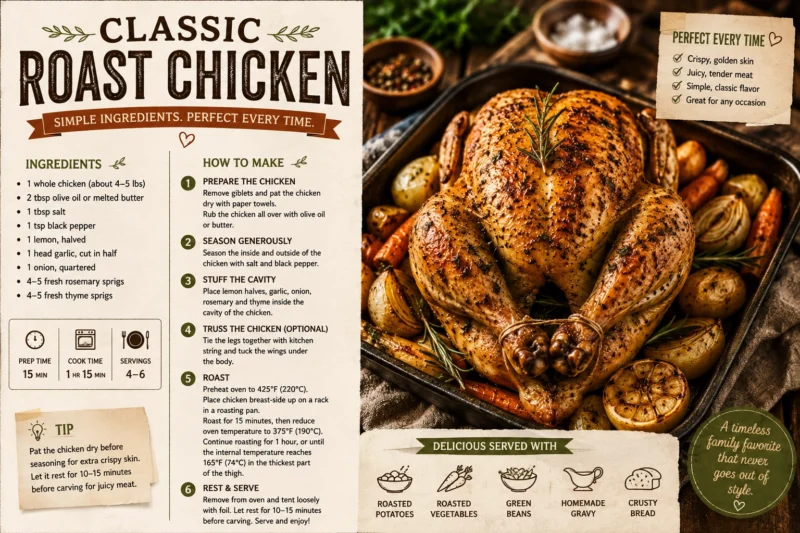 Classic Roast Chicken recipe
