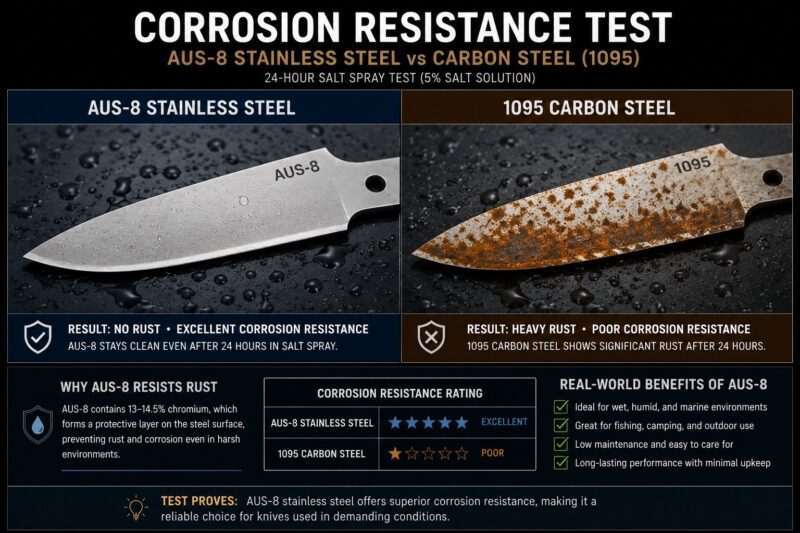 Corrosion resistance demonstration
