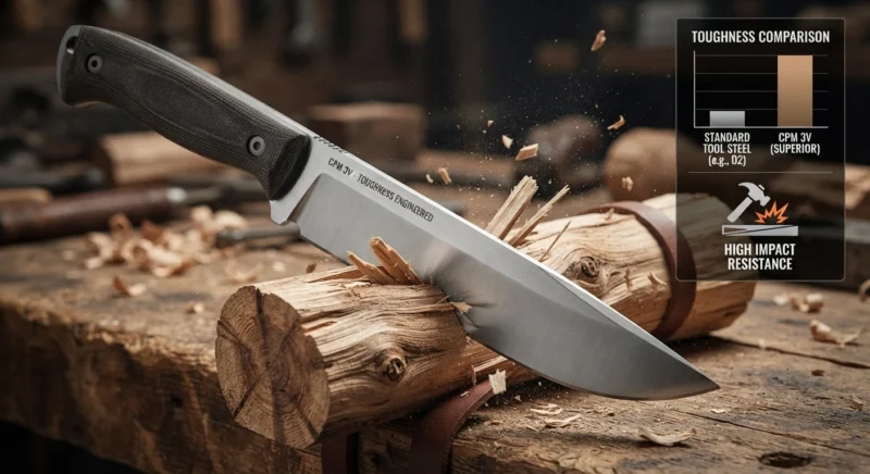 CPM 3V toughness