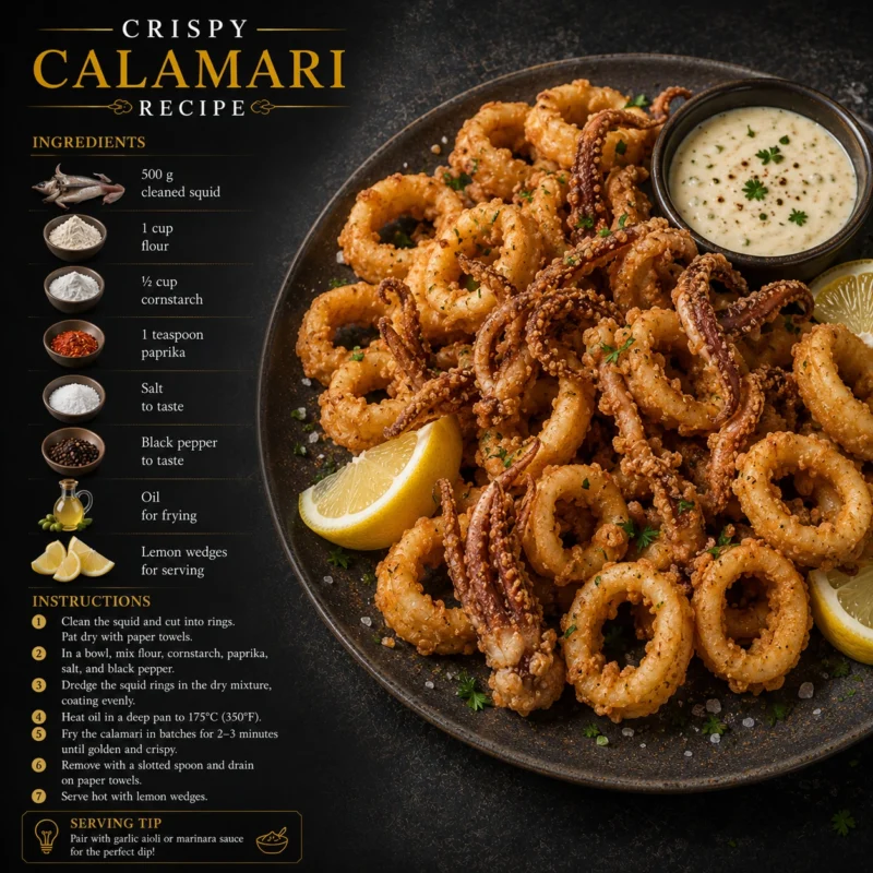 Crispy Calamari recipe