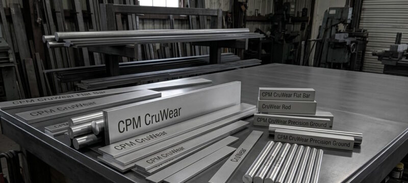 CPM CruWear Steel Stock