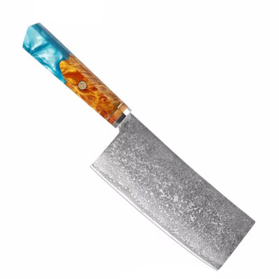 170 mm Blade Damascus Cleaver Knife