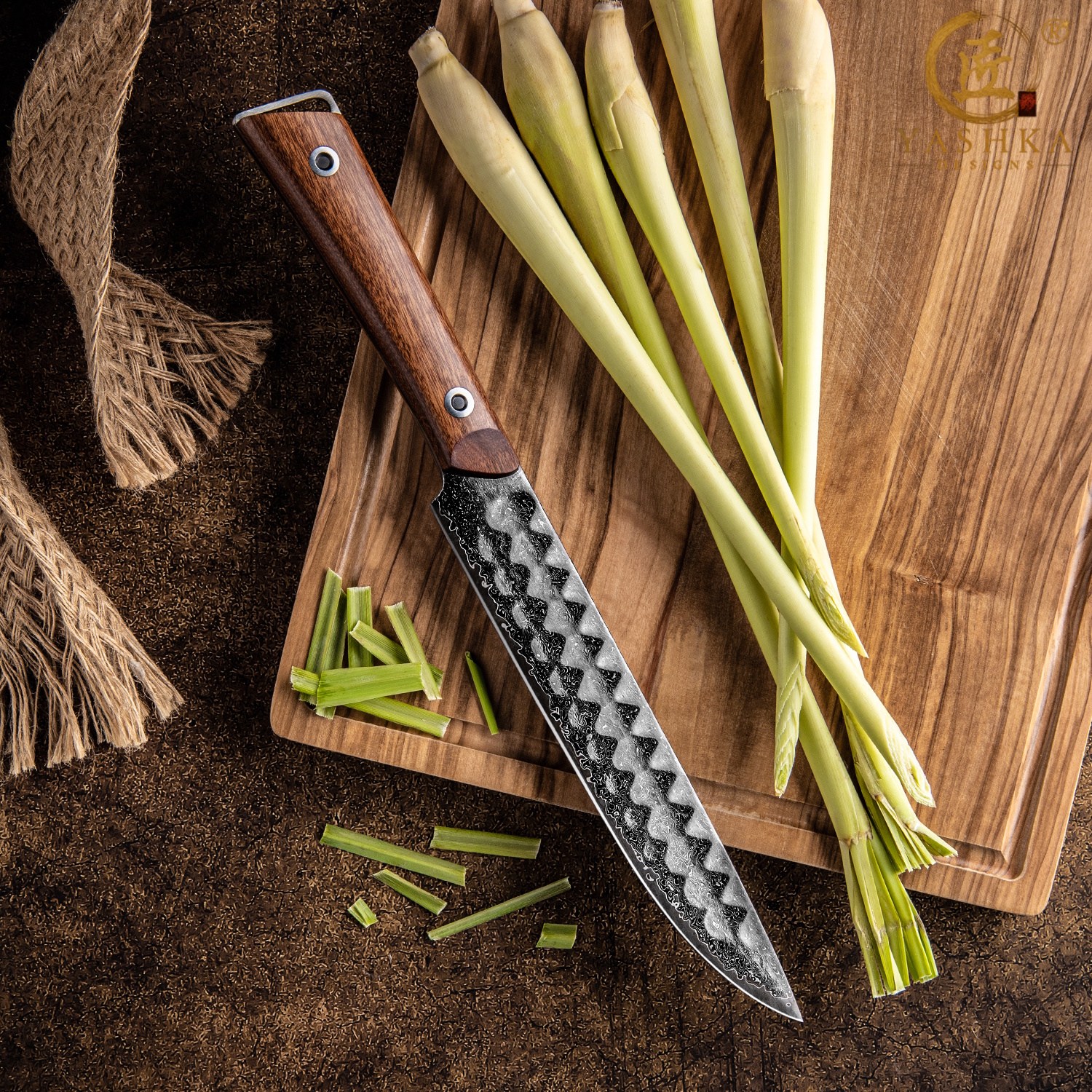 Damascus knife