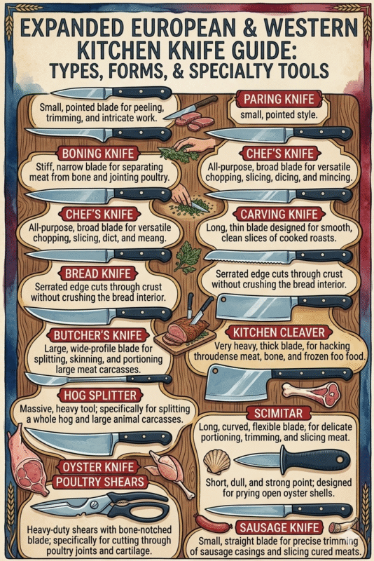 European Kitchen Knives