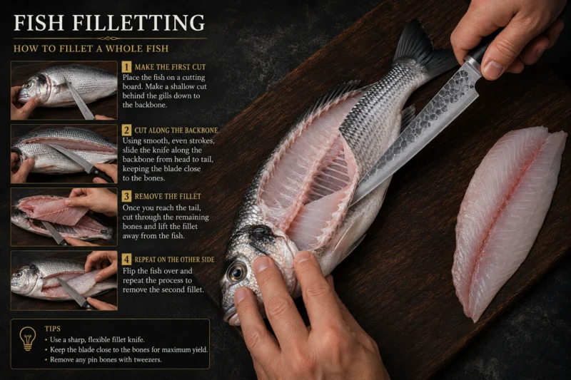Fish filleting
