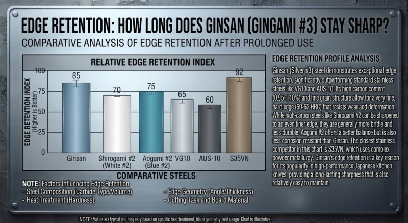 Ginsan Edge Retention