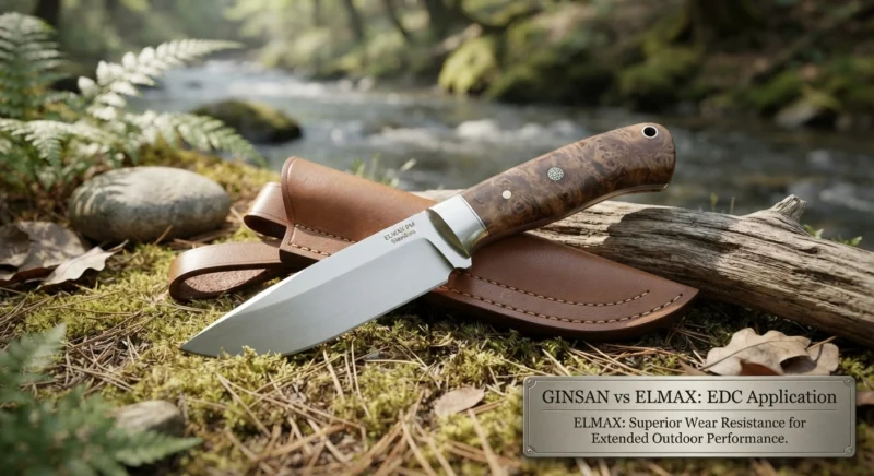Ginsan vs Elmax Hunting EDC application