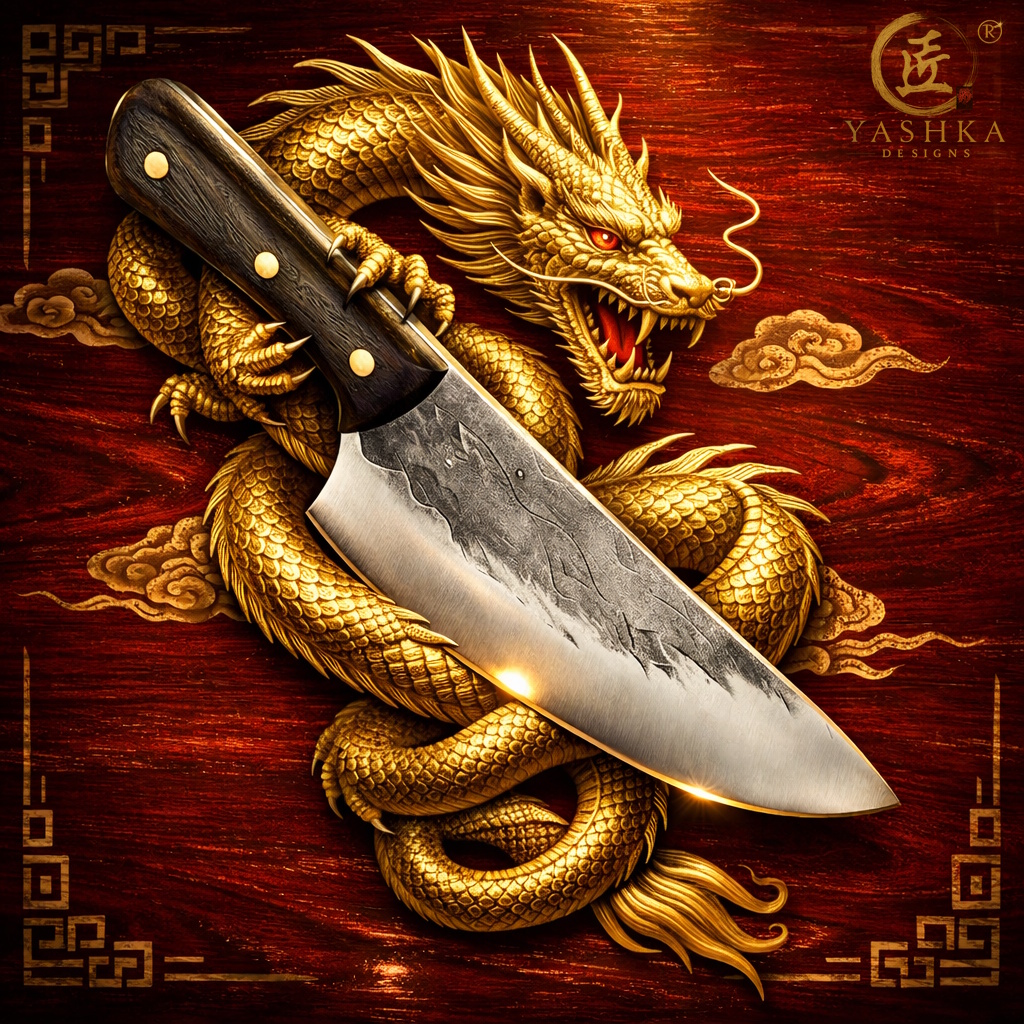 Hand forged knife