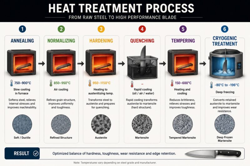Heat Treatment Flow Chart