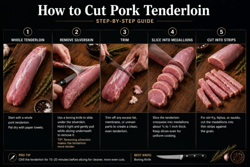 How to Cut Pork Tenderloin