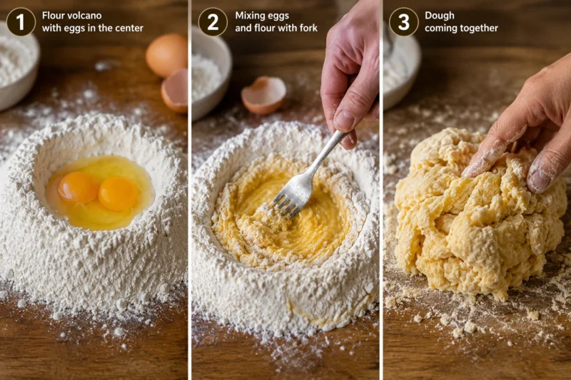 How to make pasta dough