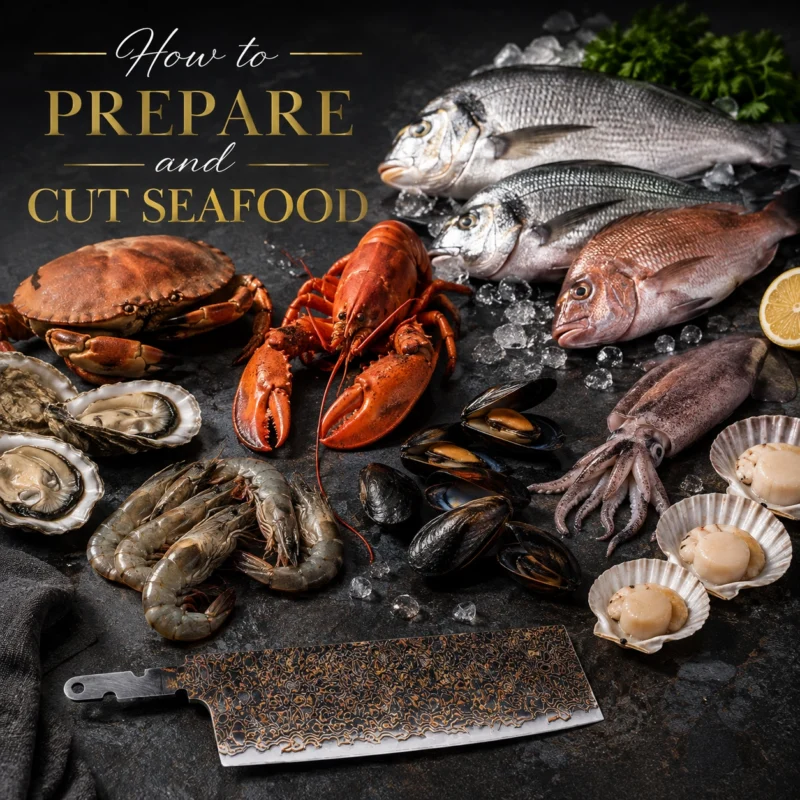 How to Prepare and Cut Seafood