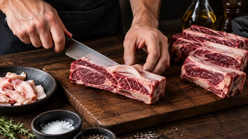 How to Prepare the Short Ribs