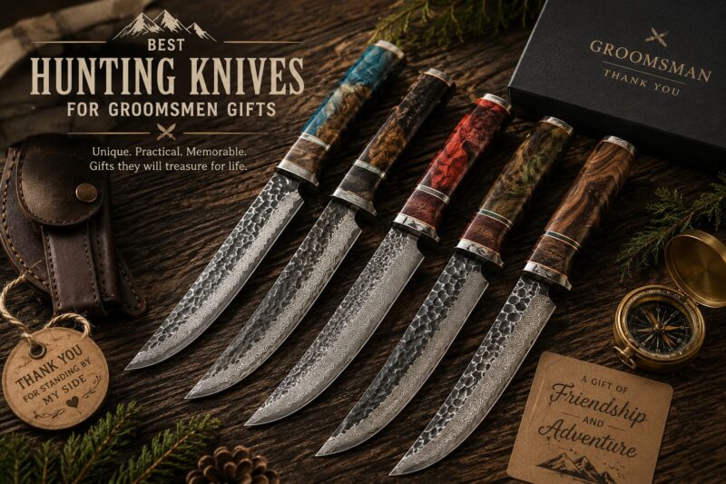 Hunting Knives for Groomsmen Gifts