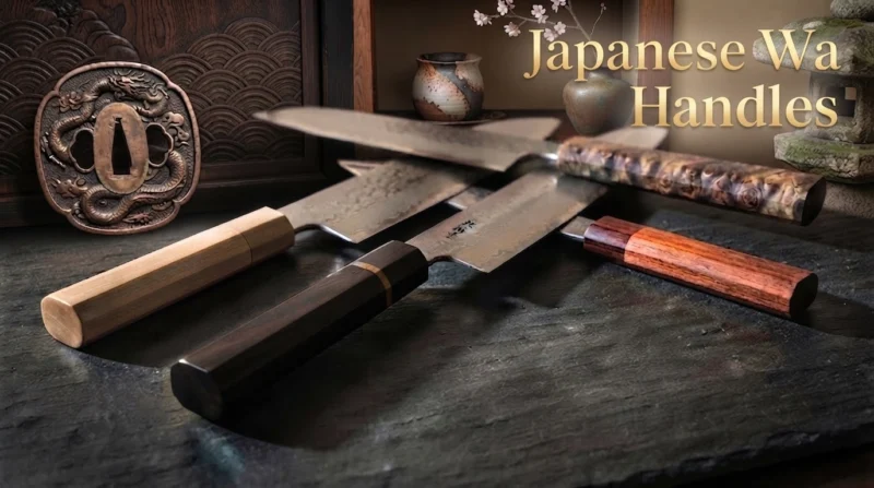和包丁の柄(Wa Handle)