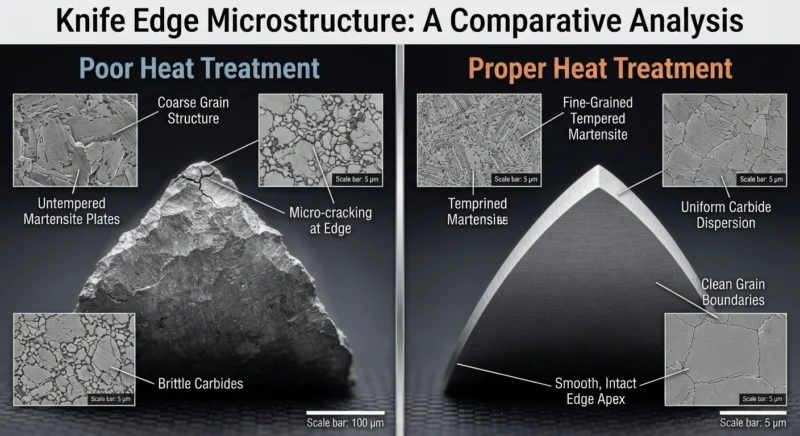 Knife Edge Microstructure
