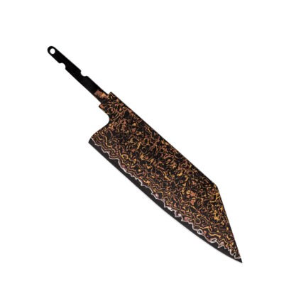 Cu Mai Japanese Knife Black Blank Blade