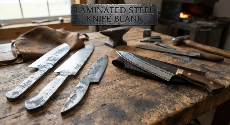 Laminated Steel Knife Blanks