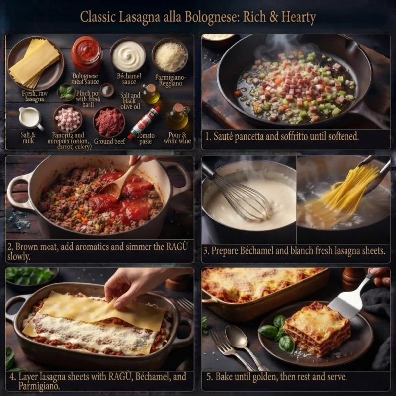 Lasagna alla Bolognese recipe