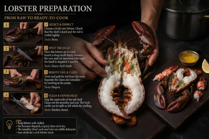 Lobster preparation
