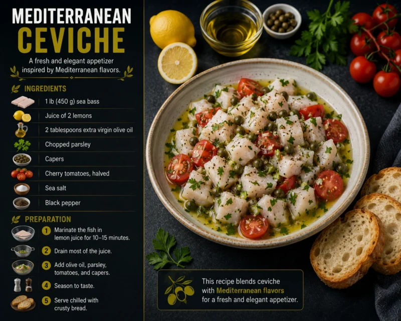 Mediterranean Ceviche