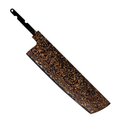 Cu Mai Nakiri Knife Black Blank Blade