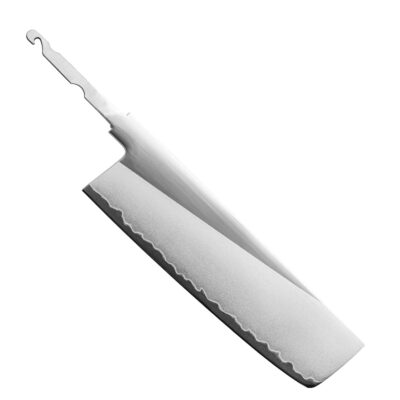 160 mm Nakiri Knife Blade Blank PM Steel