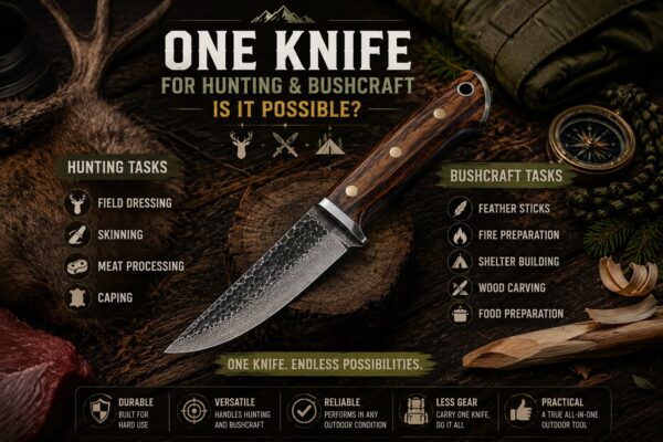 One Knife for Hunting and Bushcraft