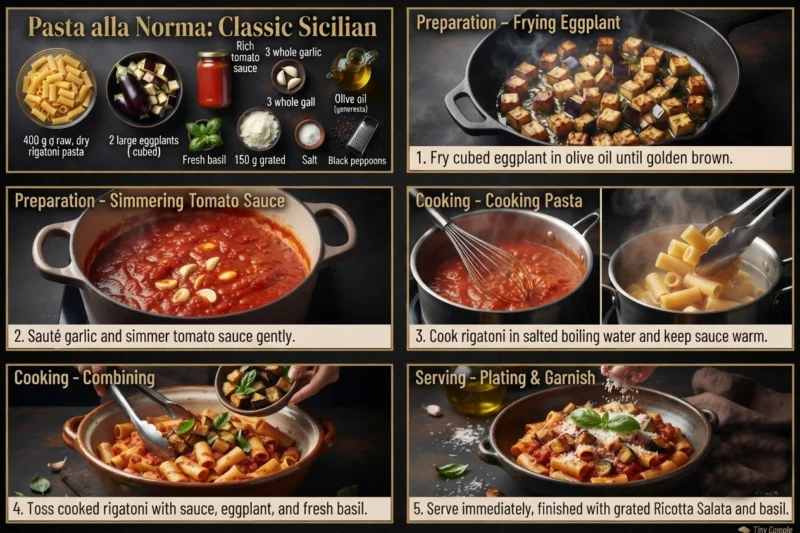 Pasta alla Norma recipe