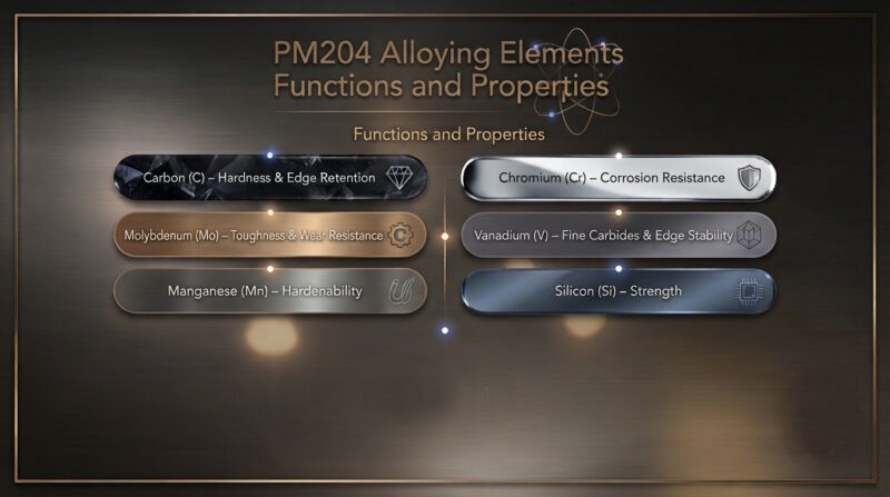 pm204 Chemical Composition