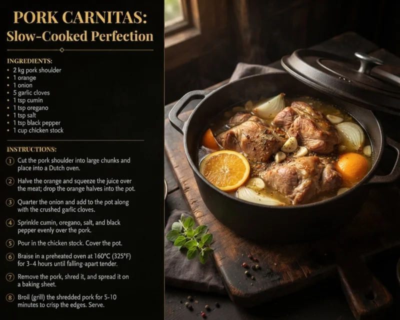 Pork Carnitas recipe