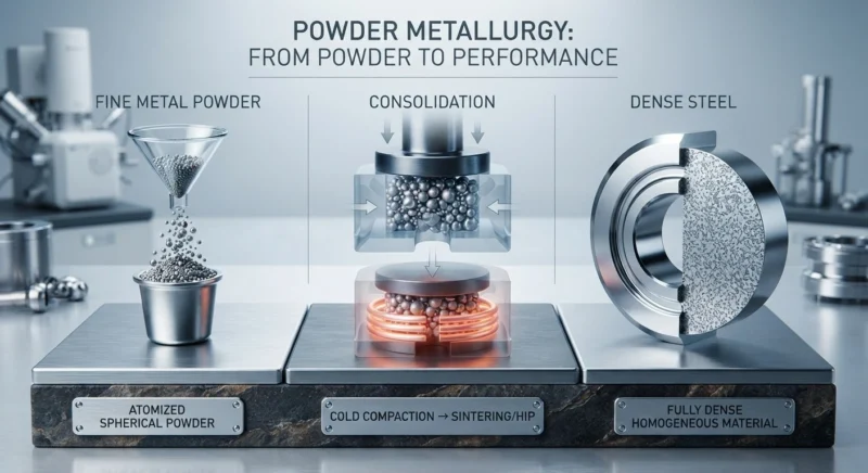 Powder metallurgy concept