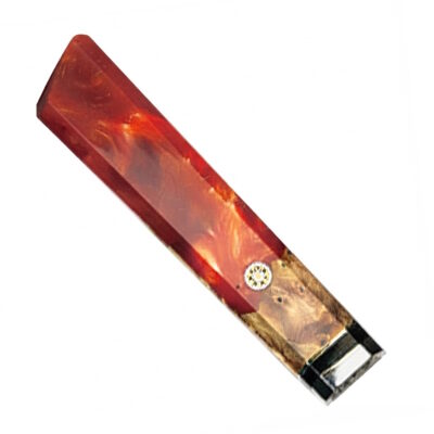 Stabilized Wood Red Color Resin