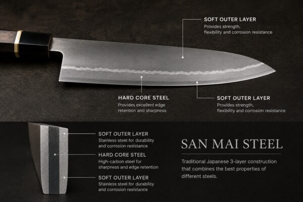 What Is San Mai Steel?
